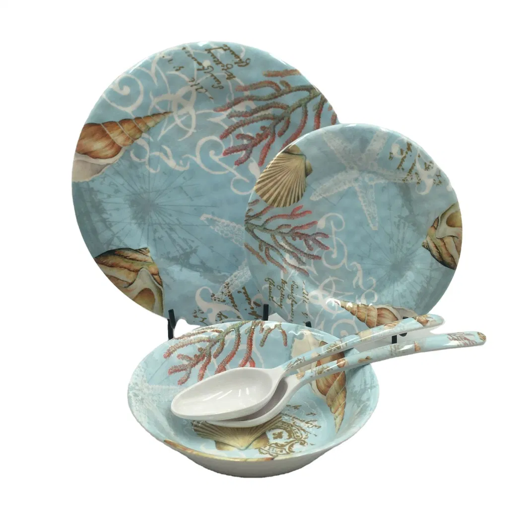 LFGB Standard Melamine Dinner Set Wholesale Melamine Tableware