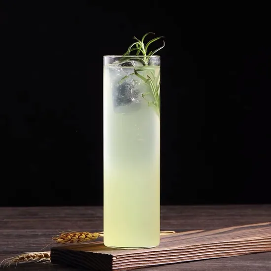 Presente com logotipo personalizado sem chumbo 16 onças copo de vidro Stein de cerveja por sublimação para bar restaurante casa