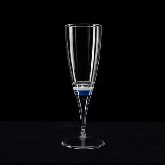 Copo de plástico brilhante para bar de vinhos